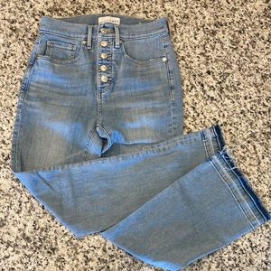 Loft Cropped Flare jeans size 25 / 0